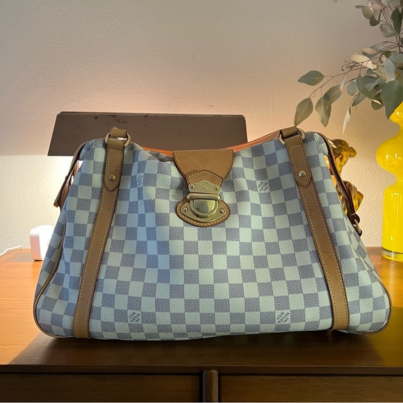 Authentic Louis Vuitton Stresa Pm Damier Azur - Picture 2 of 11